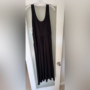 Boden Black Maxi Dress with pockets